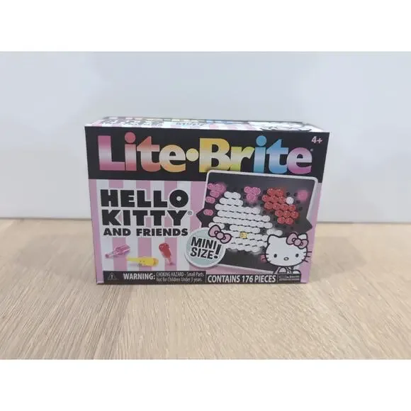 Brand New Hello Kitty And Friends Mini Size Lite Brite Lite•Brite 176 Pieces - Picture 4 of 7